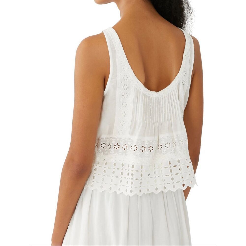 Spell Love in The Afternoon Tank | White in XL